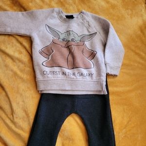 NEW Baby Yoda Sweater outfit 6-9m
